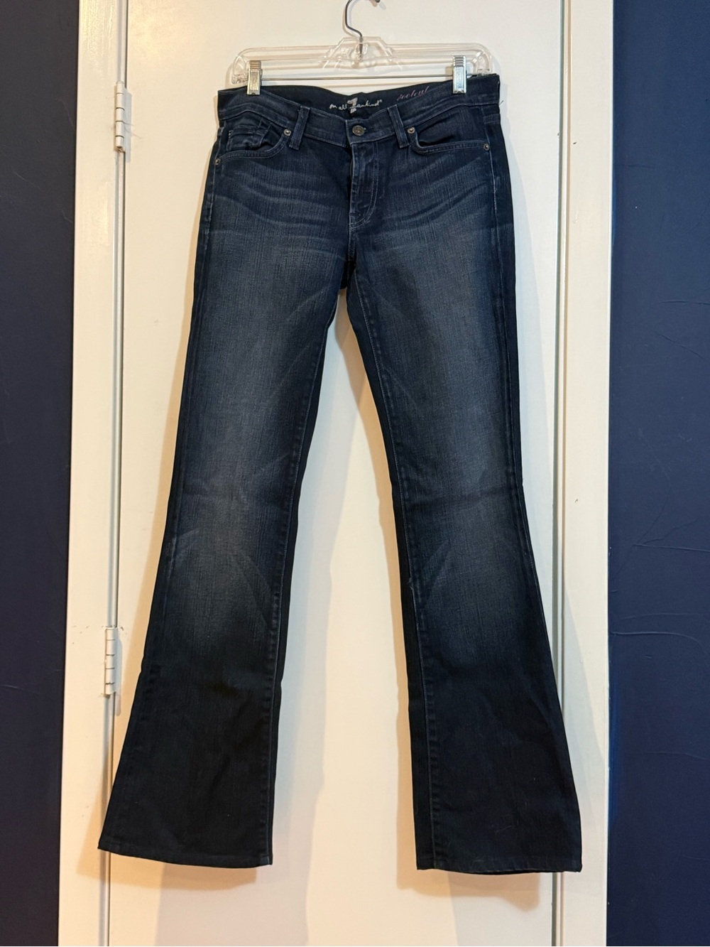 7 For All Mankind Dark Bootcut Jeans